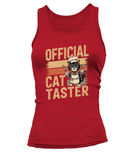 Cat Lovers Official Taster - Fun Thanksgiving Hum Tank top Woman