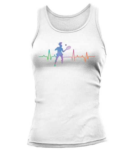 Funny Tennis Player Racket Tank top Woman