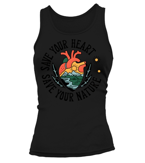 Quotes save your heart Tank top Woman