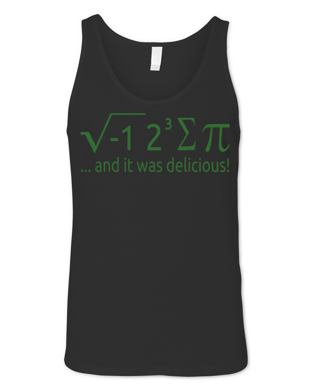 I Ate Some Pie And It Was Delicious 8 Pi Day 2WH4 Unisex Jersey Tank