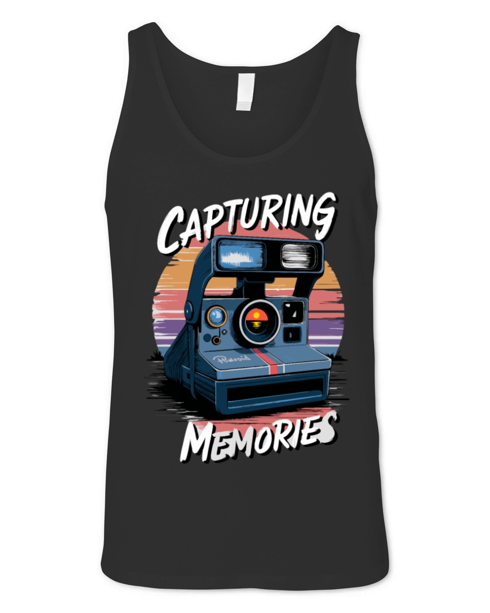 old camera vintage Unisex Jersey Tank