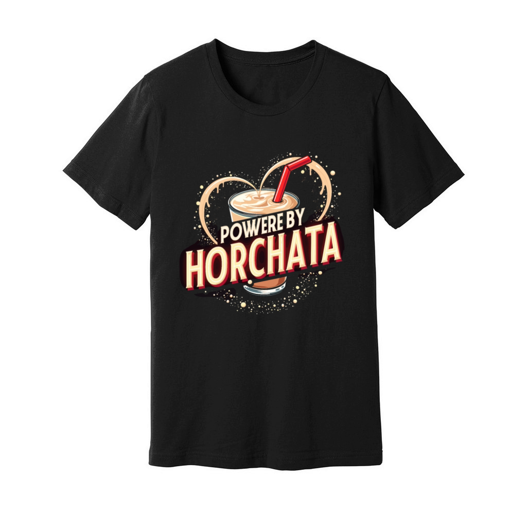 Vintage Retro Style Horchata Mexican Drink Summer Unisex Jersey Tee