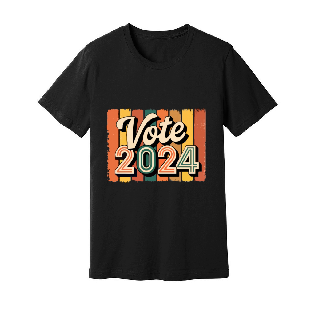 VOTE 2024 Vintage Unisex Jersey Tee