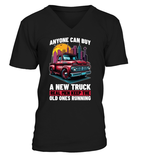Pickup Truck Anyone Can Buy A New Off-Road Vehicle V-Neck T-shirt