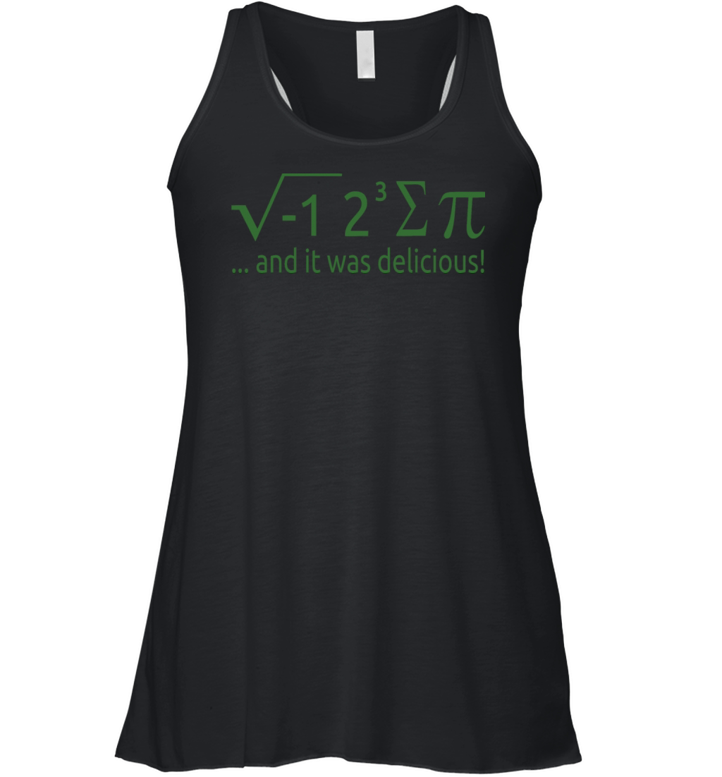 I Ate Some Pie And It Was Delicious 8 Pi Day 2WH4 Women's Flowy Tank Top