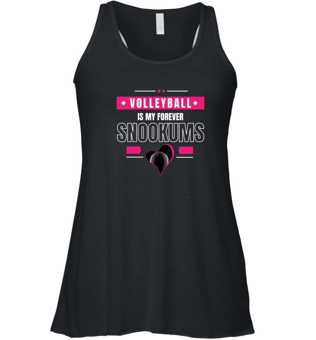 Volleyball Forever Snookums Women's Flowy Tank Top