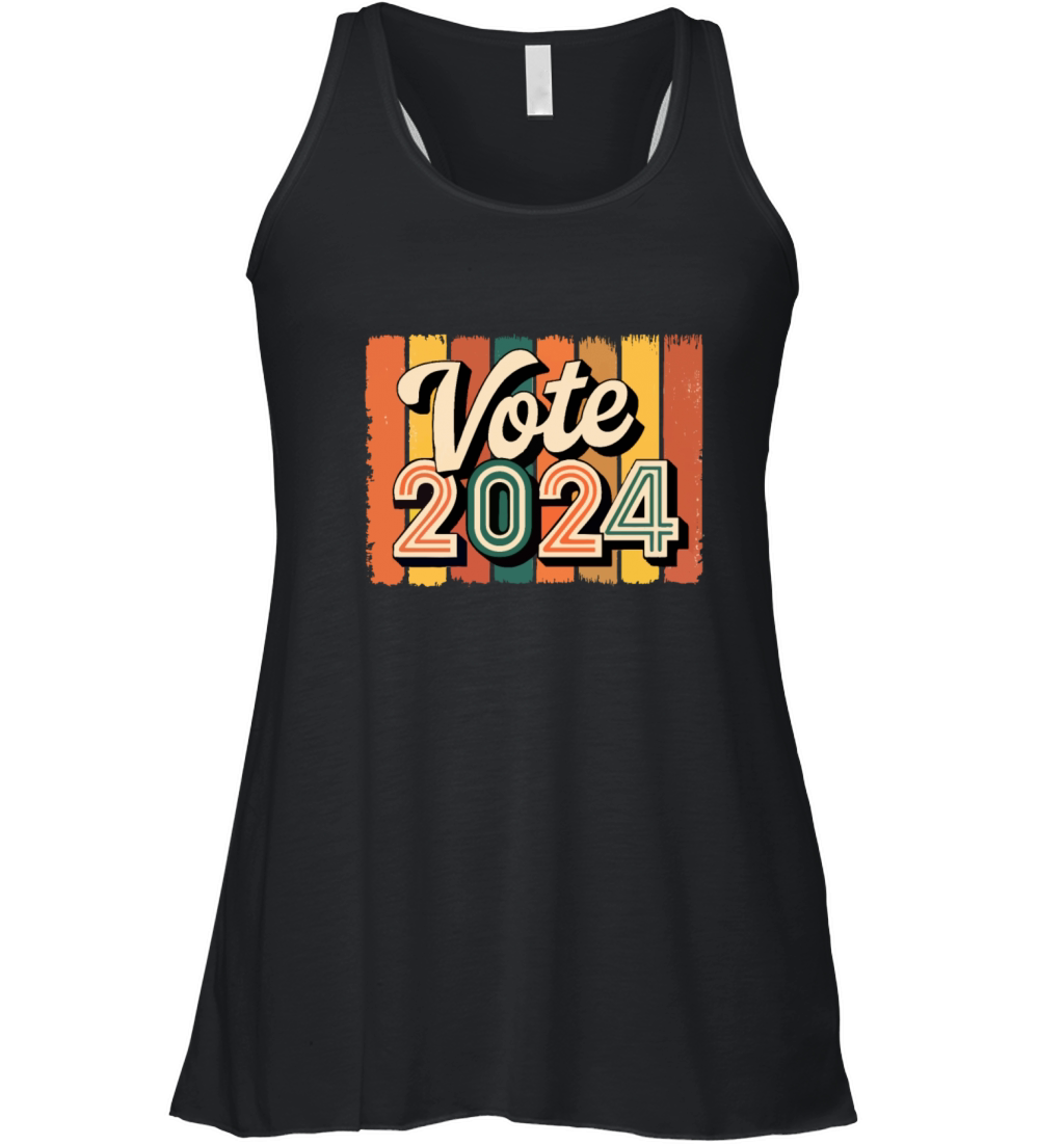 VOTE 2024 Vintage Women's Flowy Tank Top