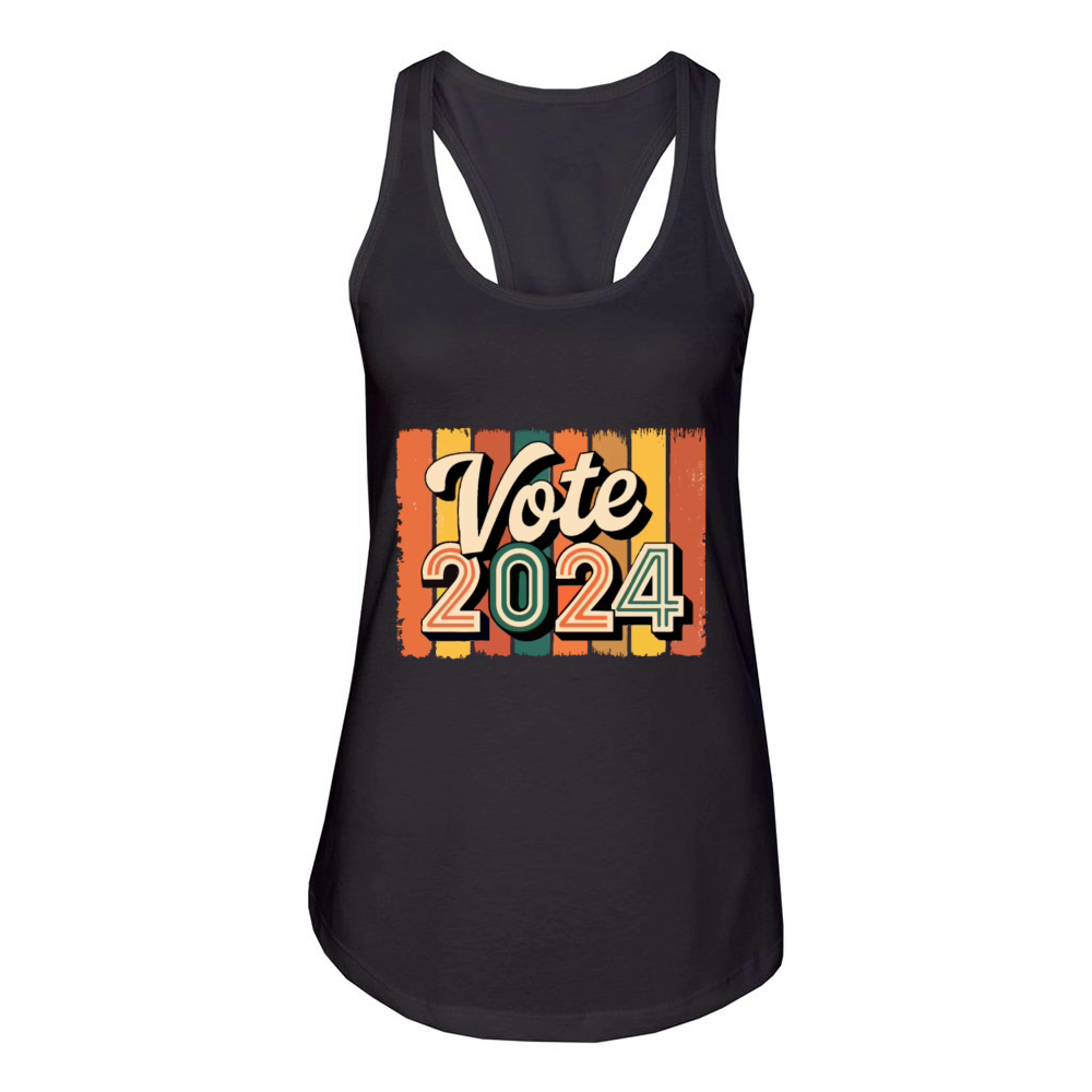 VOTE 2024 Vintage Women's Racerback Tank