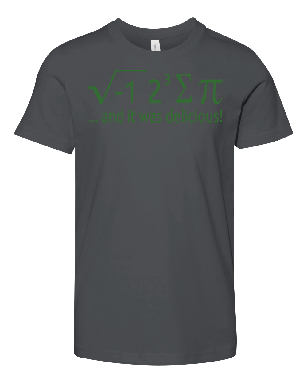 I Ate Some Pie And It Was Delicious 8 Pi Day 2WH4 Youth Unisex Jersey Tee