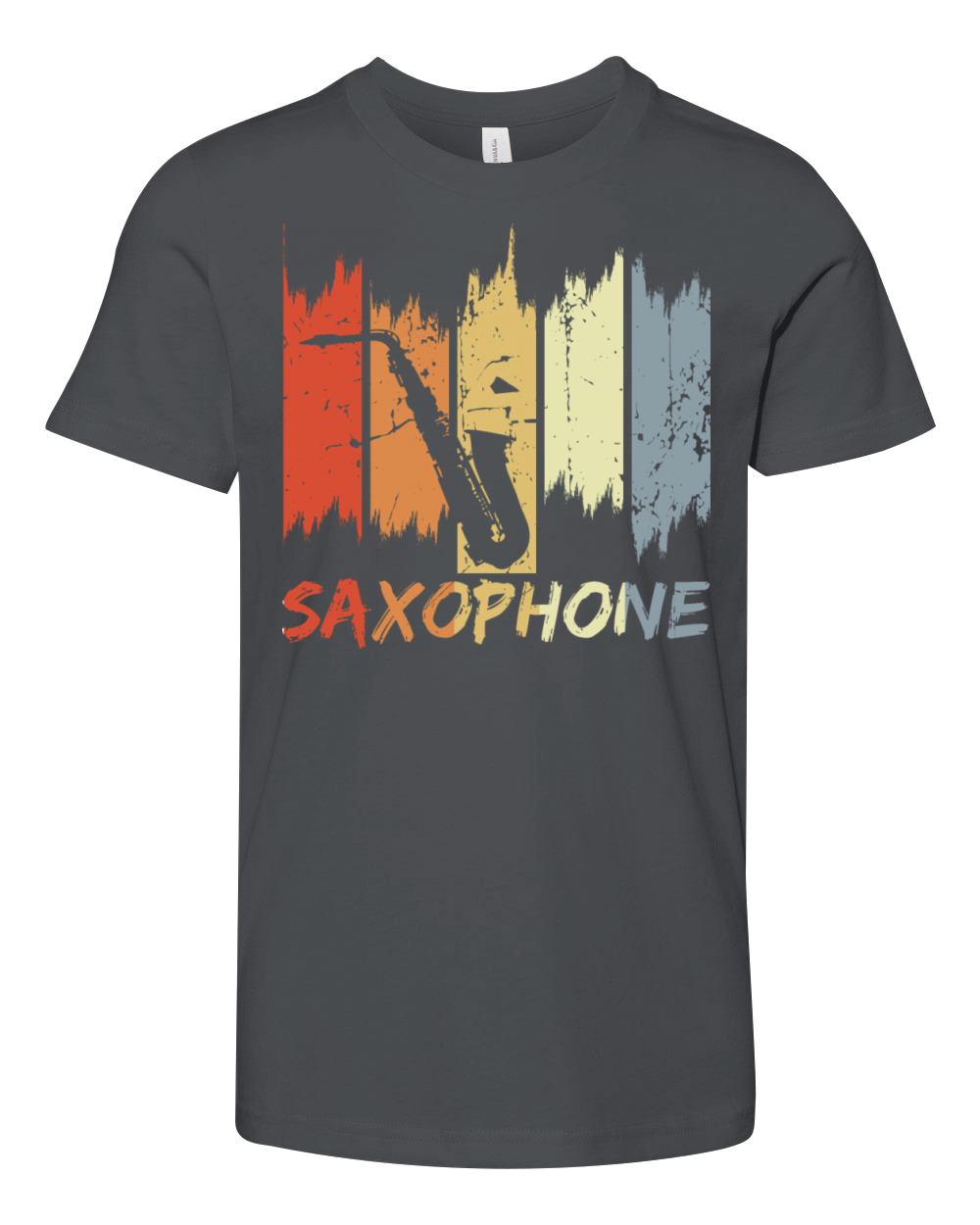 Vintage Saxophone Youth Unisex Jersey Tee