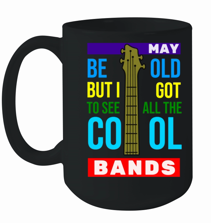 Cool bands guitarist t-shirt Ceramic Mug