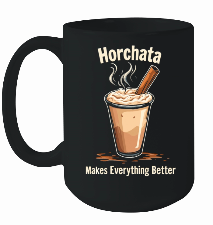 Vintage Retro Style Horchata Mexican Drink Summer Ceramic Mug
