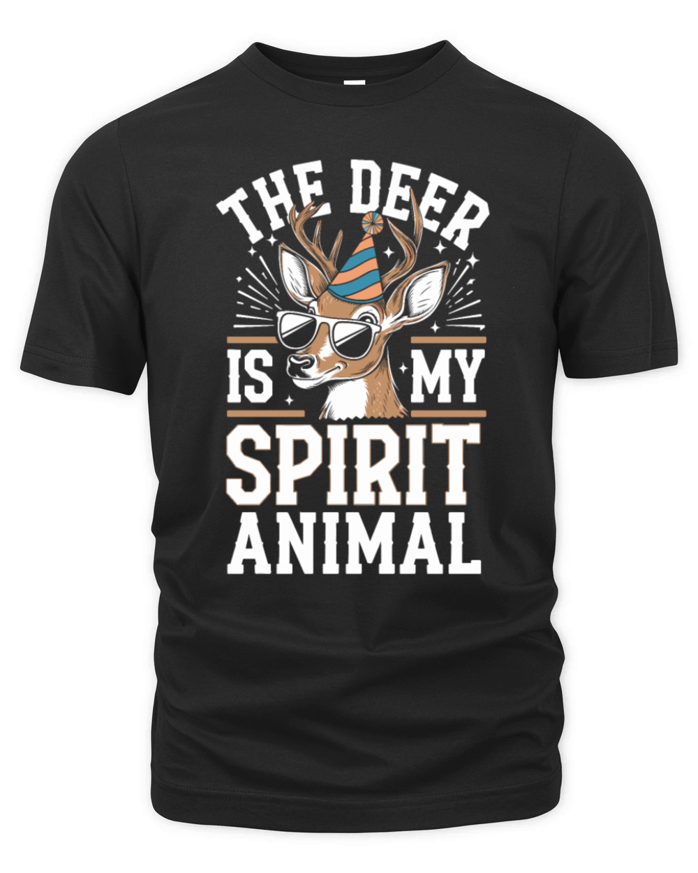 The Deer Is My Spirit Animal Organic Unisex T-shirt