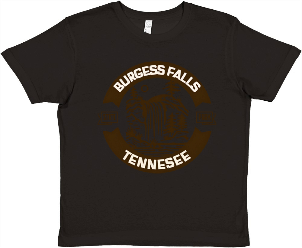 Burgess Falls Vintage Travel Premium Kids Crewneck T-shirt