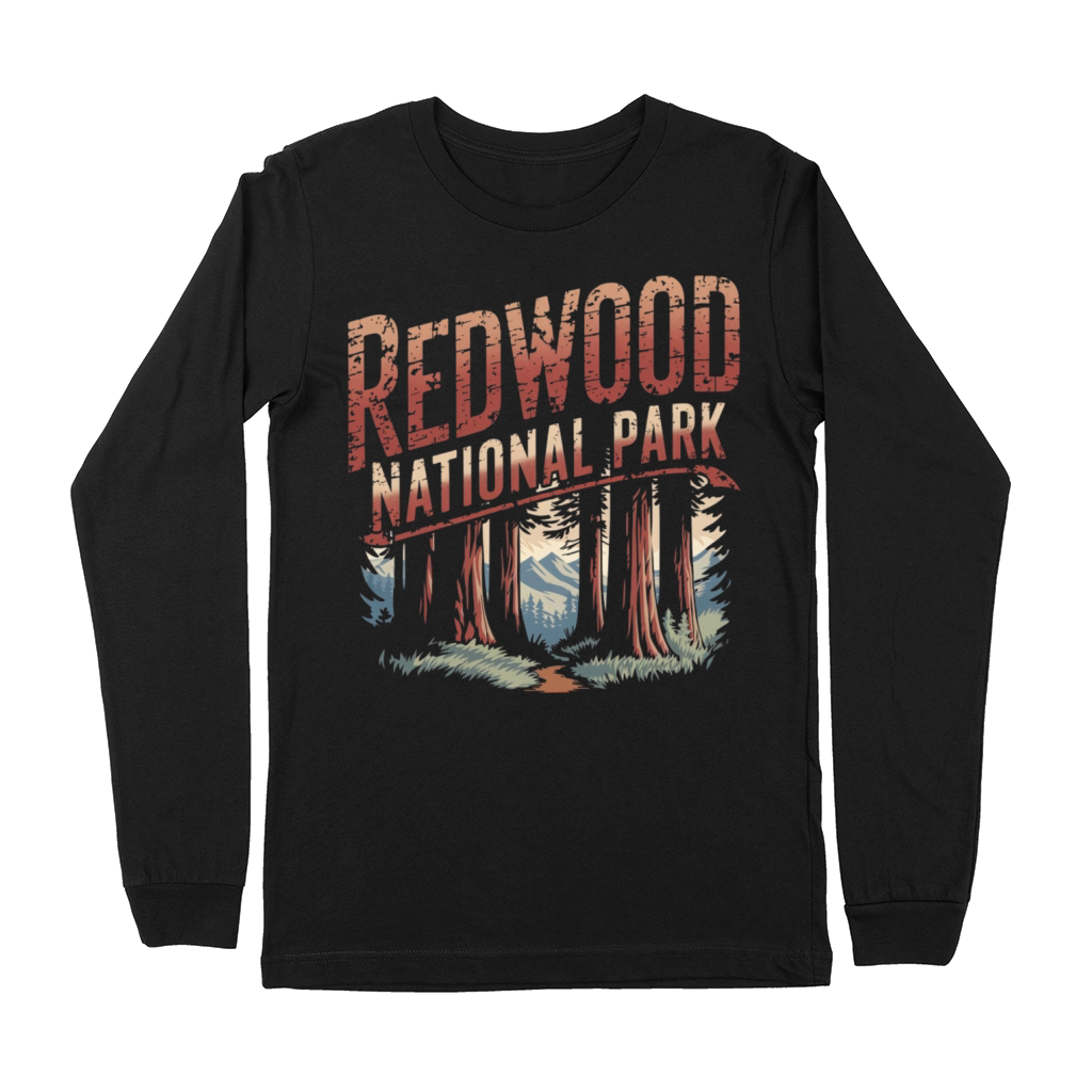 Redwood National park vintage Premium Long Sleeve