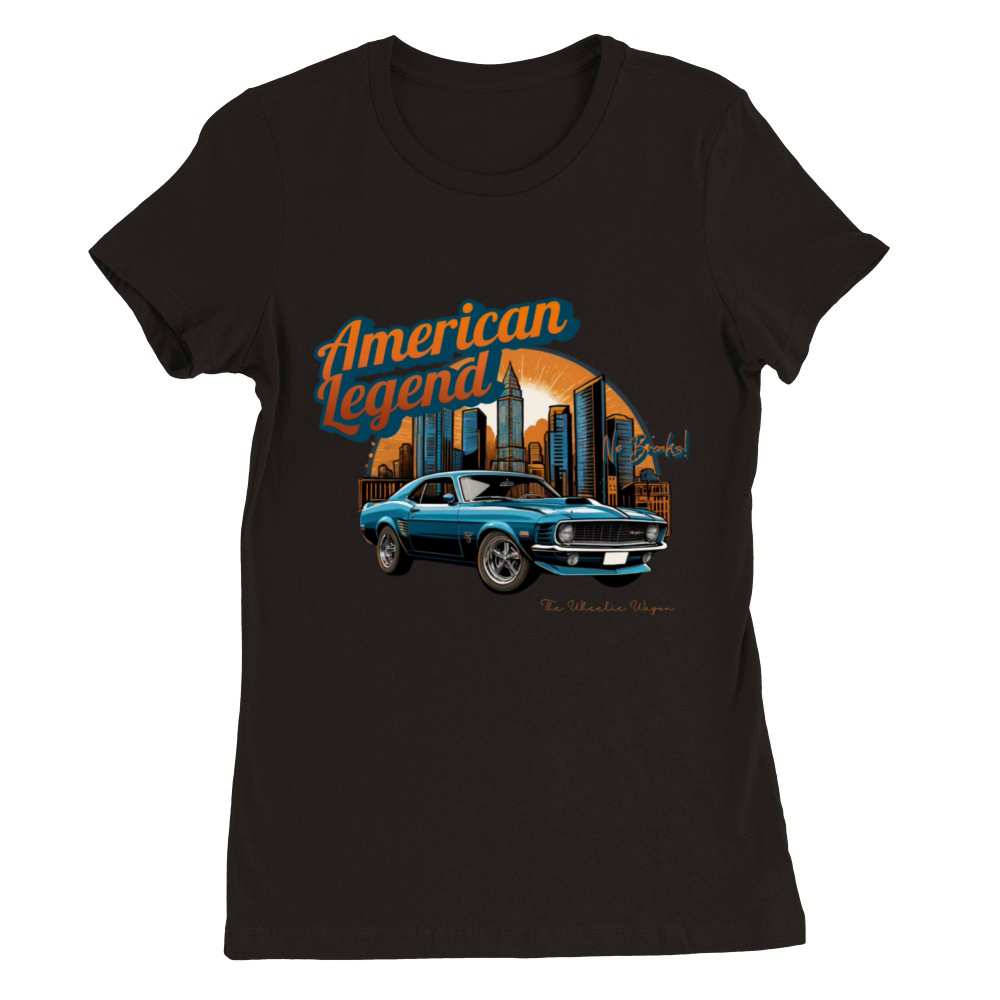 American Legend Premium Womens Crewneck T-shirt