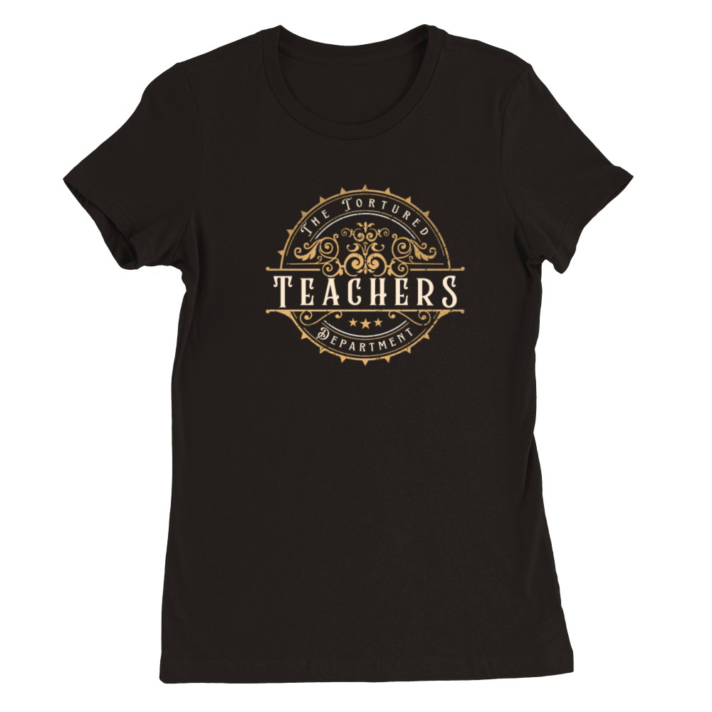 The Tortured Teachers Department Funny Educator Bi Premium Womens Crewneck T-shirt