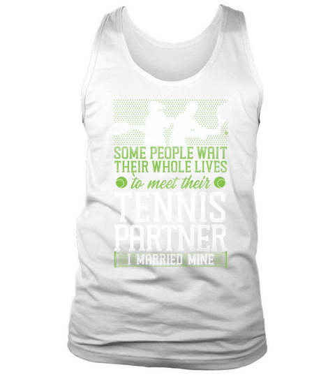 Funny Tennis Player Racket Husband Tank Top Unisex