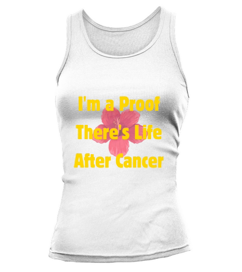 Supportive quote cancer hope Tank top Woman