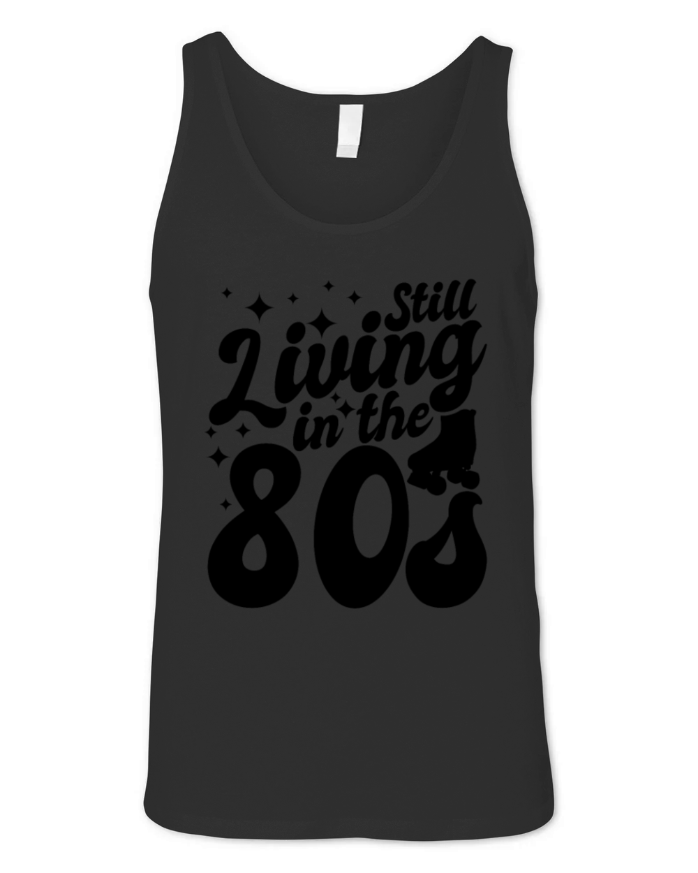 80s Enthusiast Saying Unisex Jersey Tank