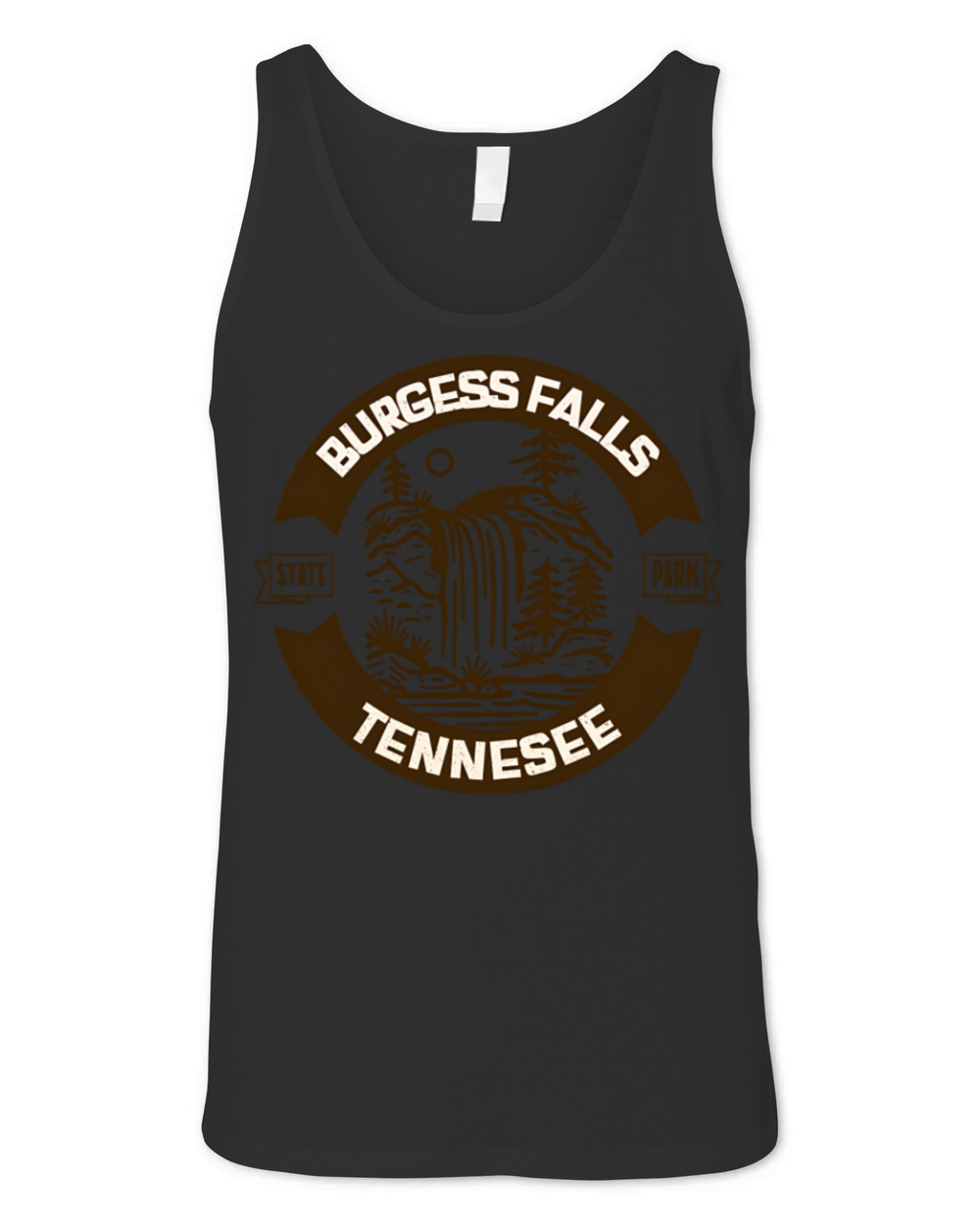 Burgess Falls Vintage Travel Unisex Jersey Tank