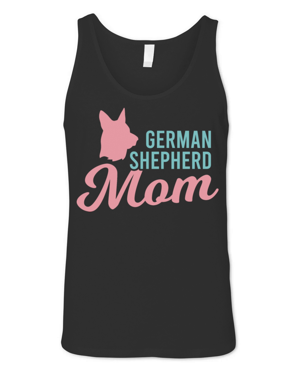 German Shepherd Mama Unisex Jersey Tank
