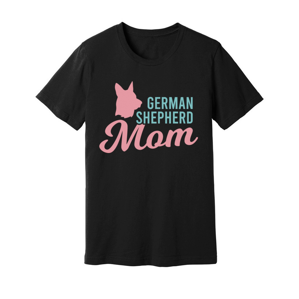 German Shepherd Mama Unisex Jersey Tee