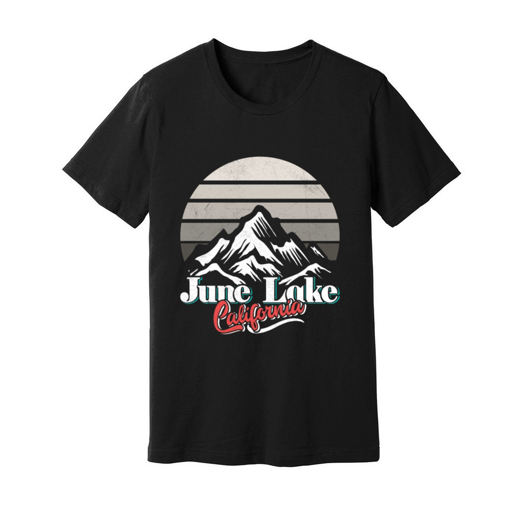 JUNE LAKE CALIFORNIA Fan Vintage Nevada June Unisex Jersey Tee