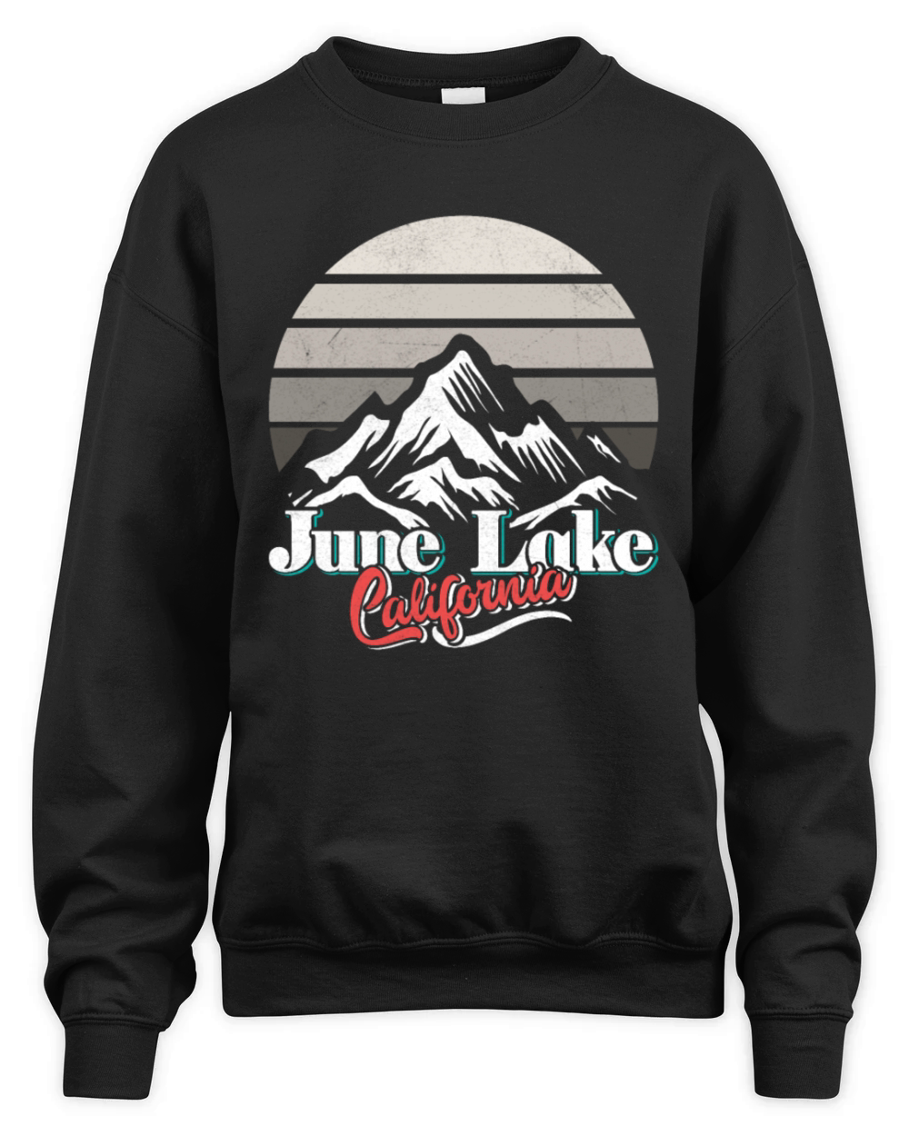 JUNE LAKE CALIFORNIA Fan Vintage Nevada June Unisex Premium Crewneck Sweatshirt