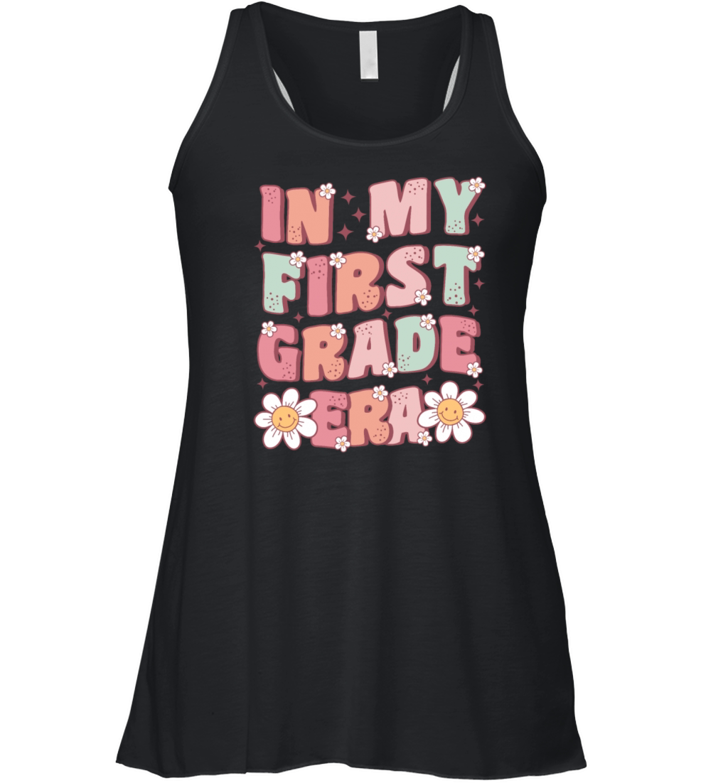 In My First Grade Era Groovy 1st Grade Women's Flowy Tank Top