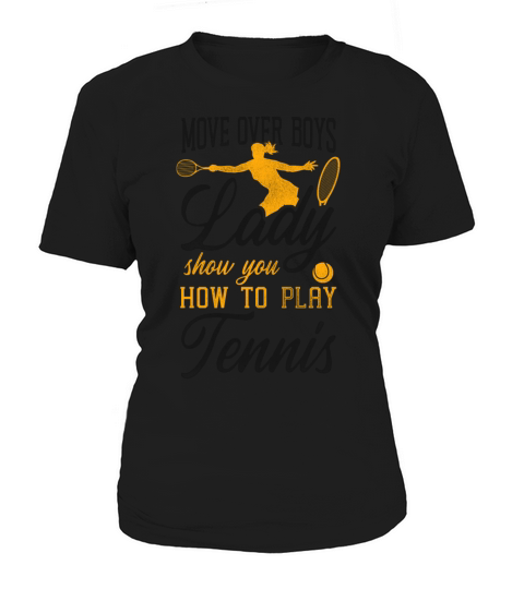 Funny Tennis Player Racket Girl Women's T-Shirt