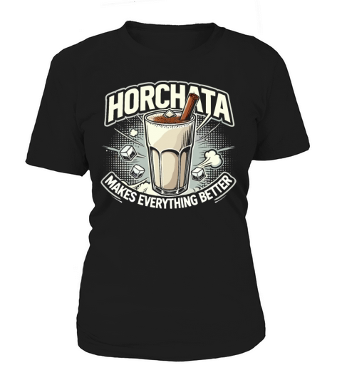 Vintage Retro Style Horchata Mexican Drink Summer Women's T-Shirt