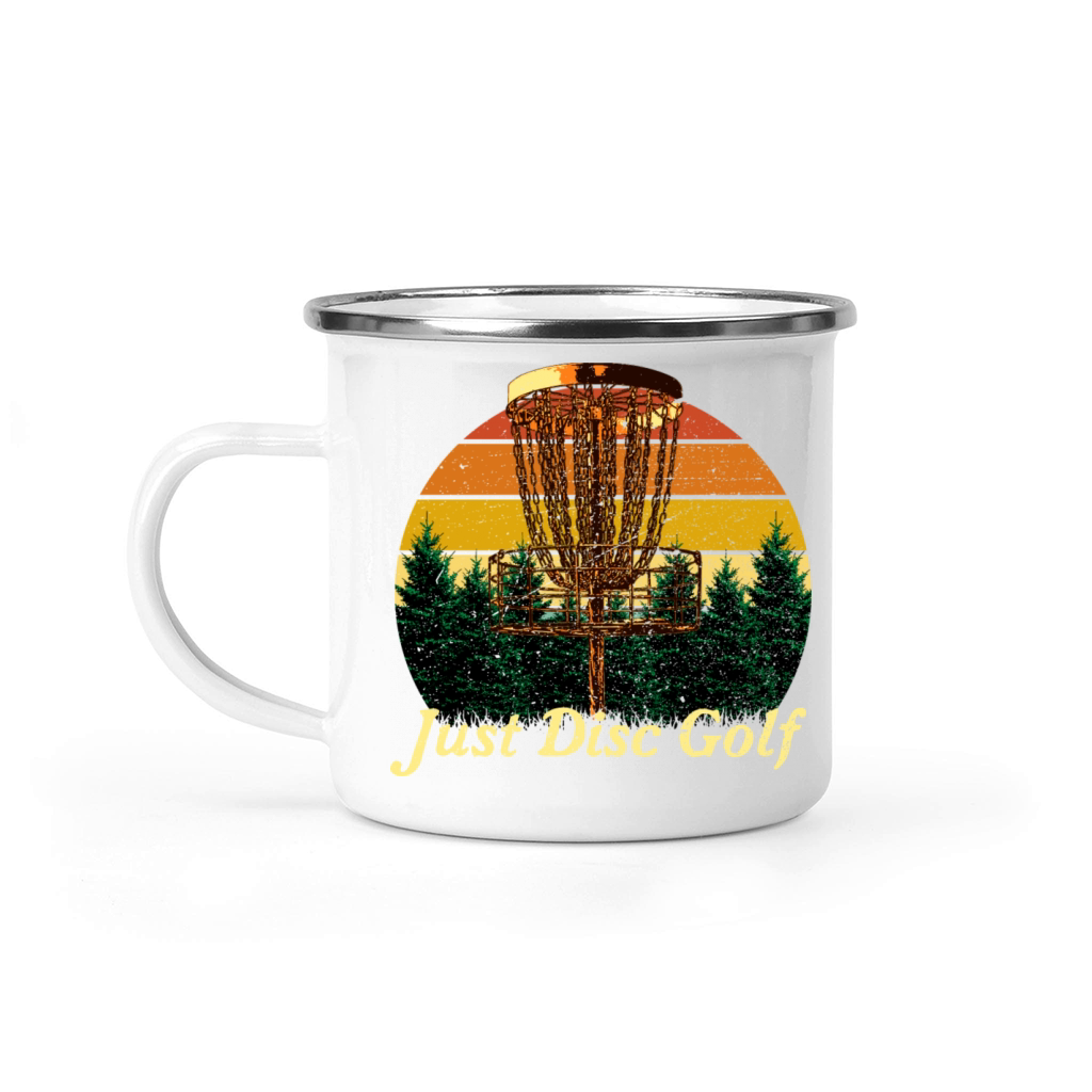 Just Disc Golf Outdoor Game Golfer Field Game Camping Mug