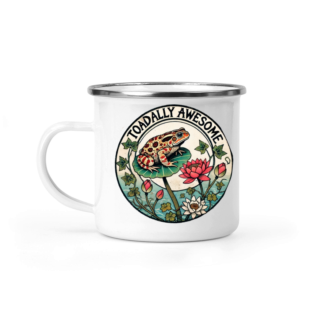 Toadally Awesome Camping Mug