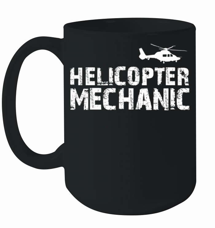 Helicopter Mechanic Ceramic Mug