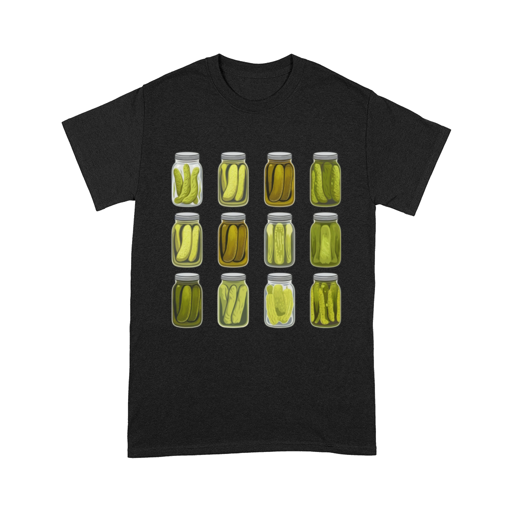 Pickle Lover Vintage Canned Pickles Jar Christmas Comfort T-shirt