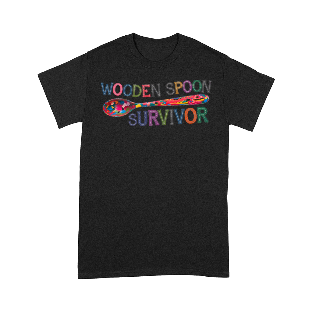 Wooden Spoon Survivor colorful Comfort T-shirt