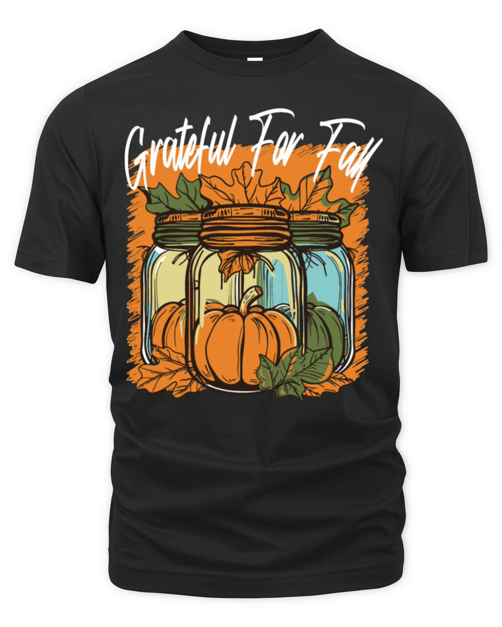 Gratefull for Fall - Fall Season Organic Unisex T-shirt