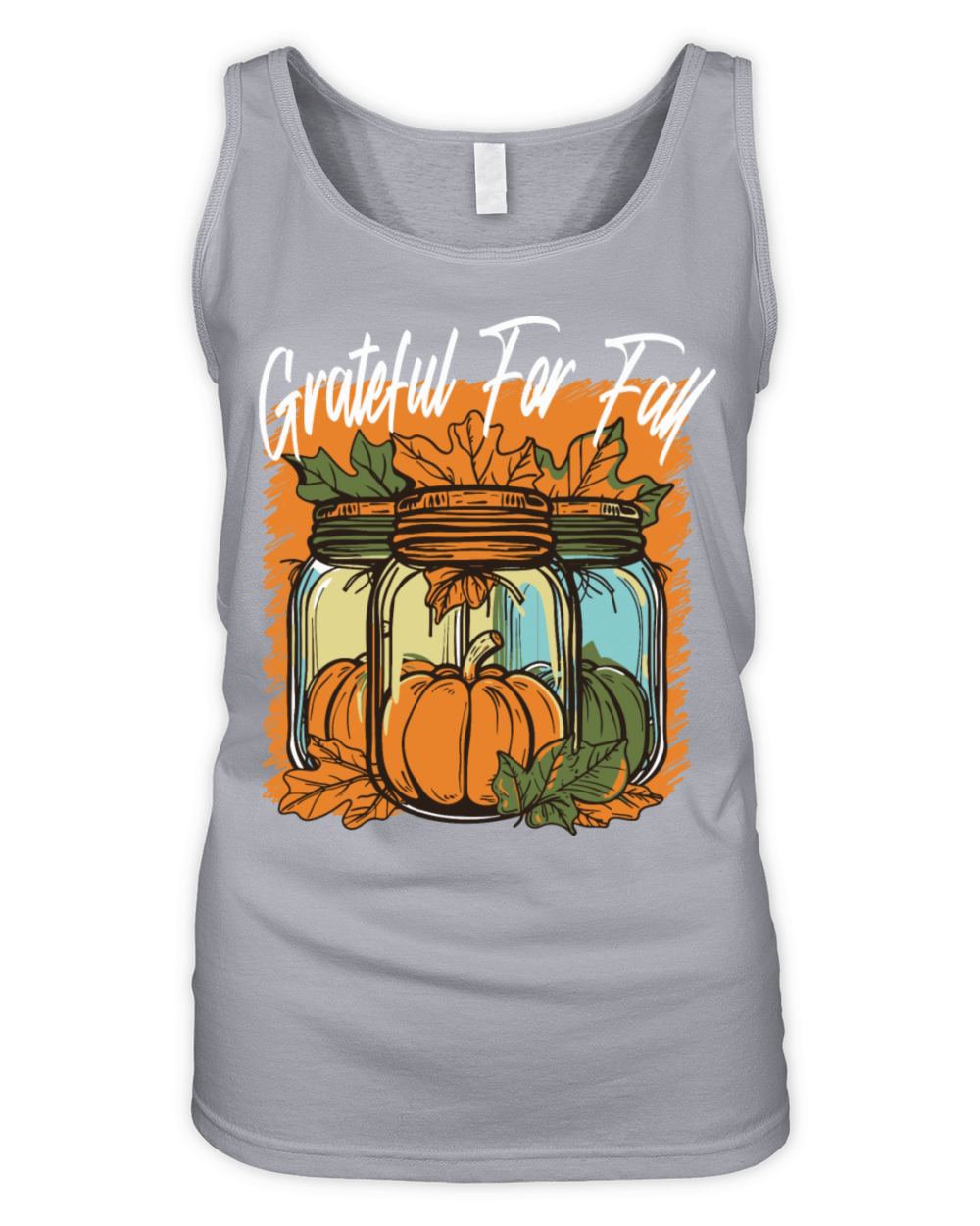 Gratefull for Fall - Fall Season Organic Women's Tank Top