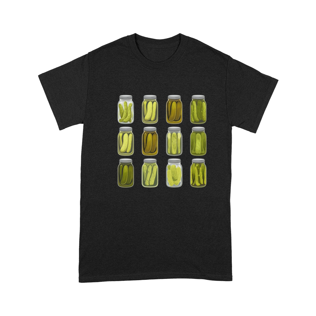 Pickle Lover Vintage Canned Pickles Jar Christmas Premium T-shirt