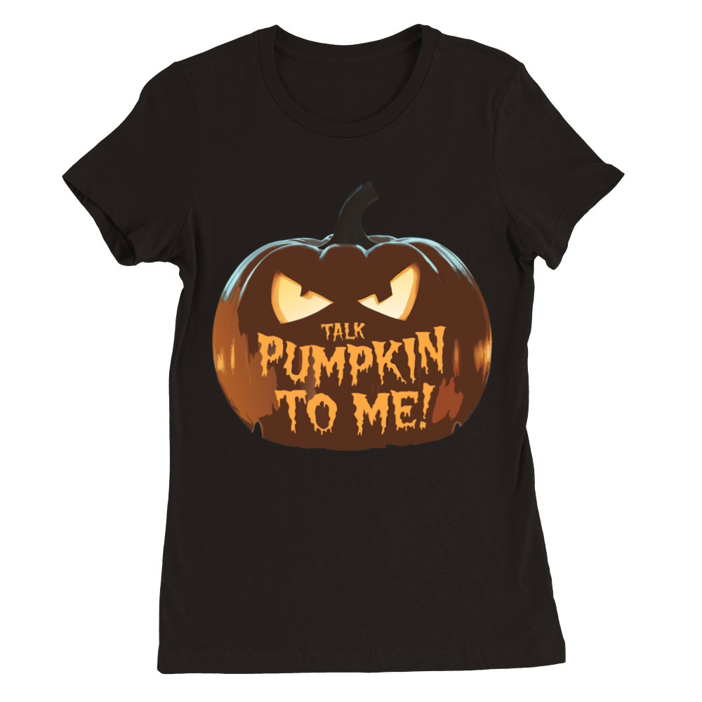 halloween t-shirts funny spooky t-shirts horror Premium Womens Crewneck T-shirt