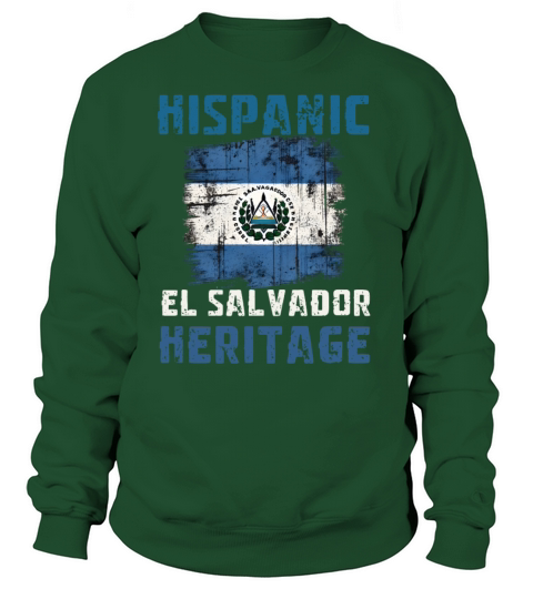 Hispanic El Salvador Heritage Month Sweatshirt Unisex