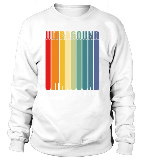 Retro Ultrasound Tech Sonography Ultrasound Sweatshirt Unisex