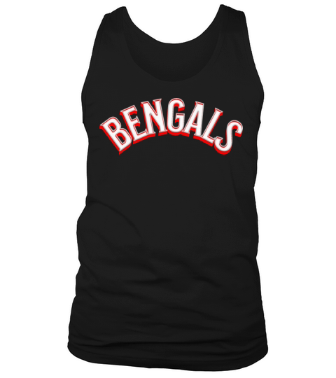 Bengals Mascot Vintage Athletic Sports Name Tank Top Unisex