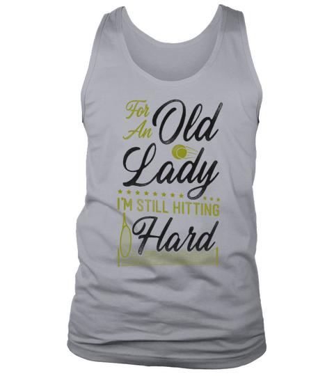 Funny Tennis Player Racket Grandma Tank Top Unisex