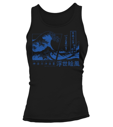 the great wave off kanagawa japan Tank top Woman