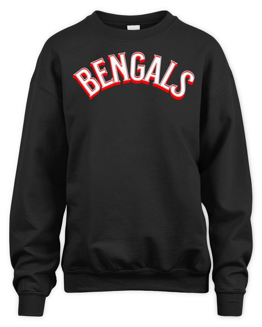 Bengals Mascot Vintage Athletic Sports Name Unisex Premium Crewneck Sweatshirt