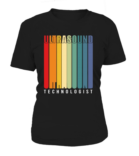 Retro Ultrasound Tech Sonography Ultrasound Women's T-Shirt
