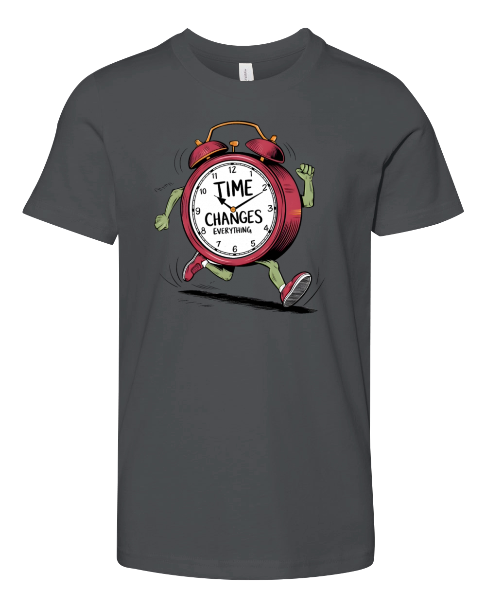 quotes Time Changes Everything Youth Unisex Jersey Tee