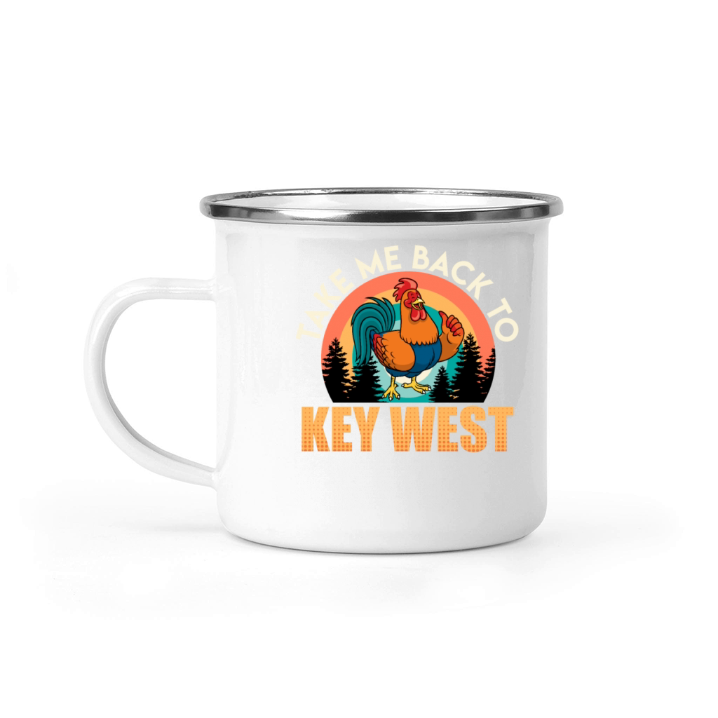 Conch Republic Vintage TAKE ME BACK TO KEY-WEST Camping Mug